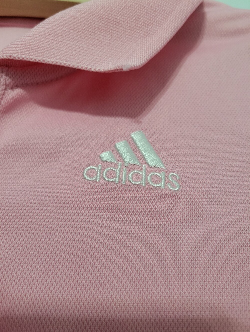 Adidas Girl's Pink Athletic Dress Ruffle Hem Size 6 Tennis Golf Pickleball Polo - Picture 3 of 8